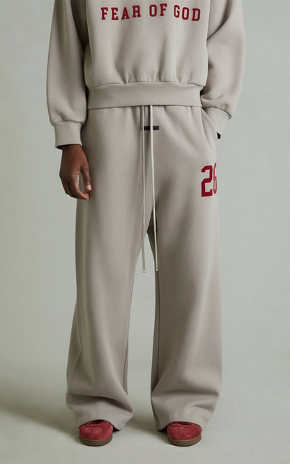 Fear of God ESSENTIALS Smoke Grey Hoodie & Sweatpants