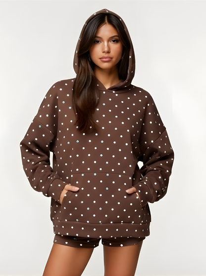 Brown Polka Dot Set