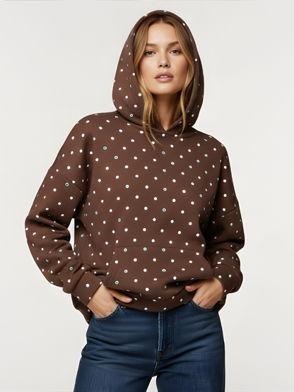 Brown Polka Dot Set