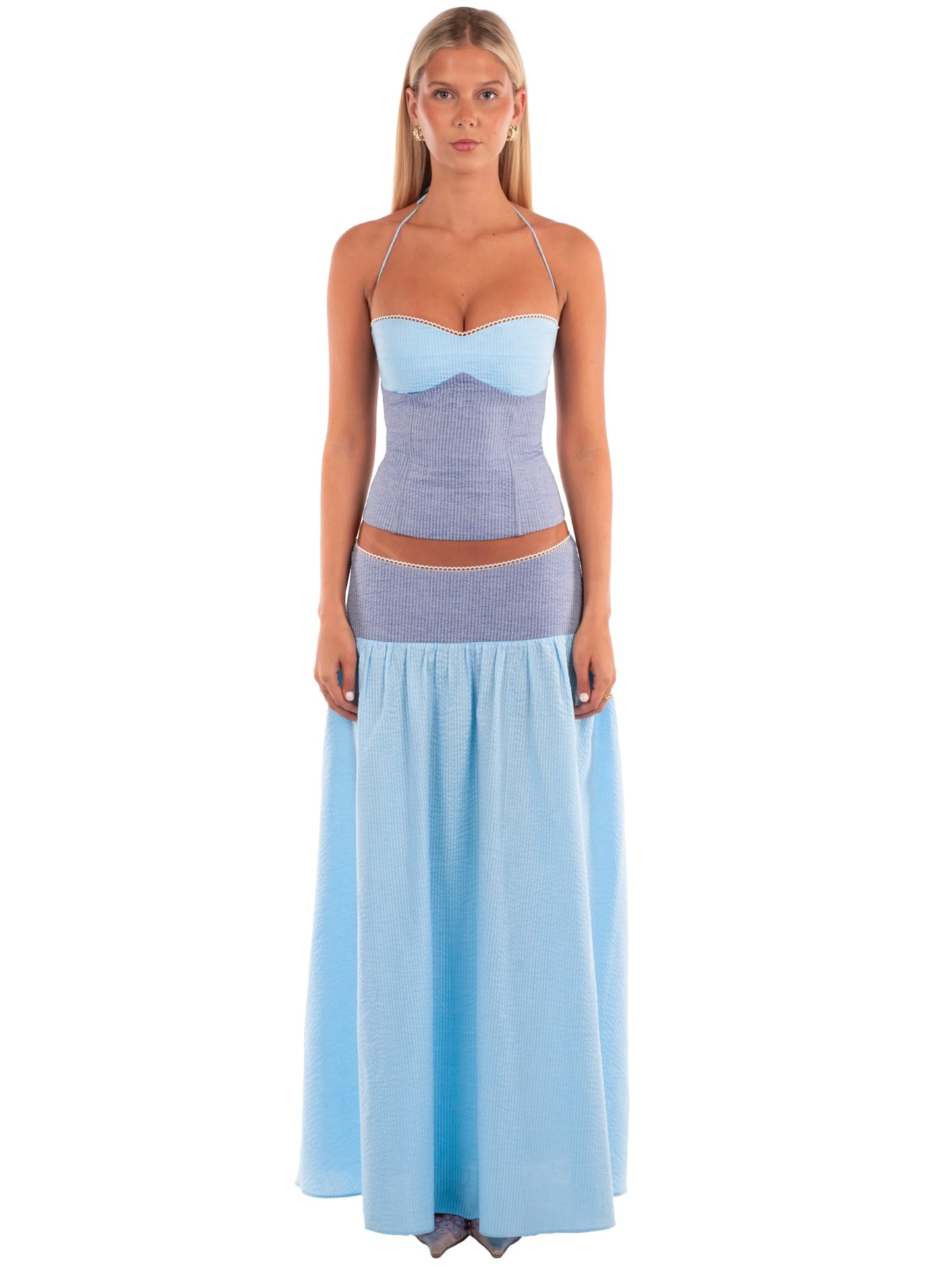 Blossom Flare Maxi Skirt