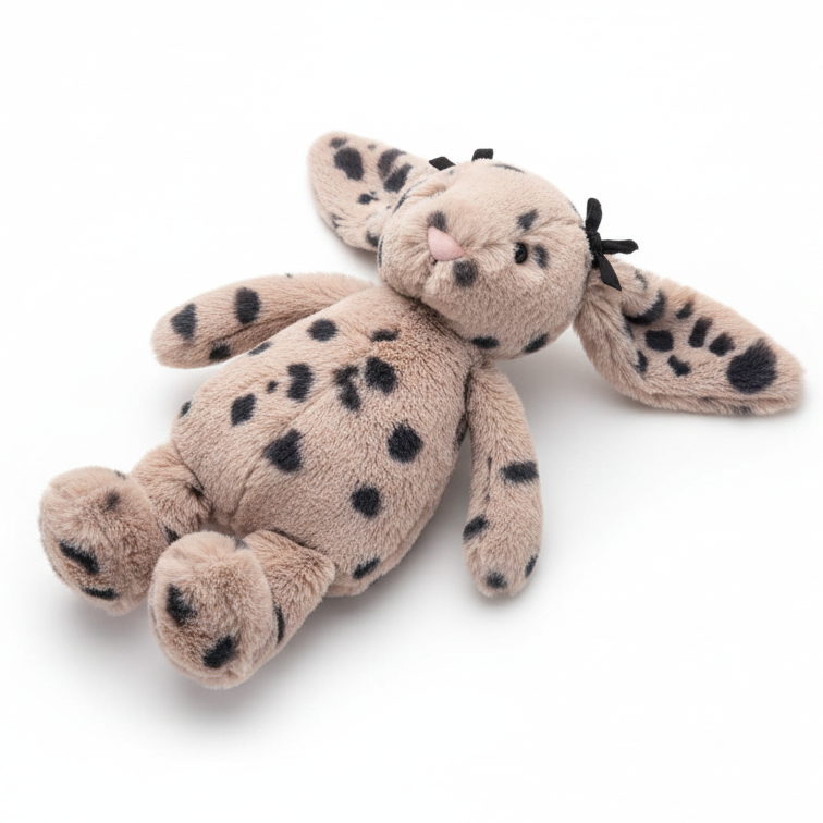 Leopard Print Jellycat Bashful Bunny