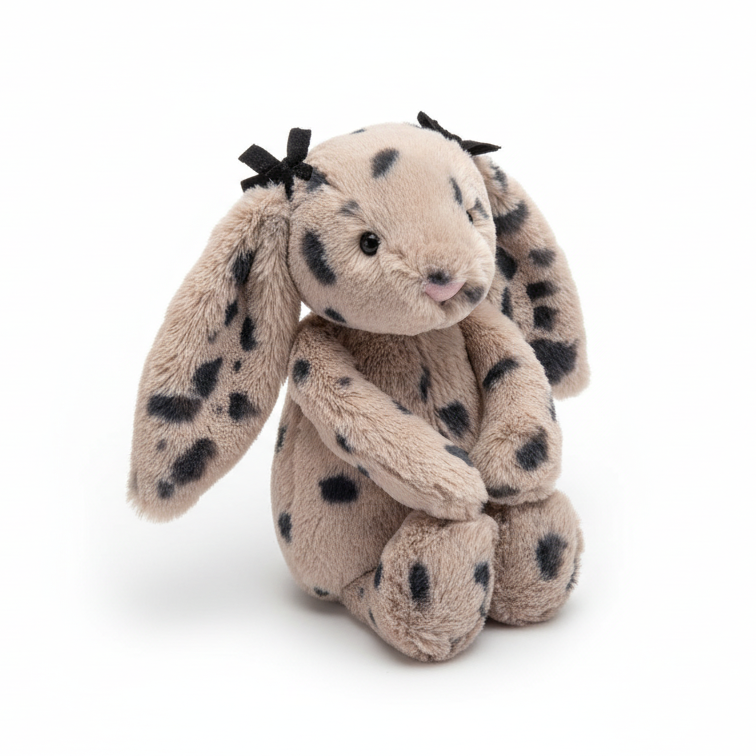 Leopard Print Jellycat Bashful Bunny