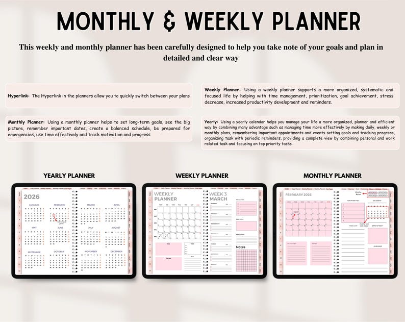 2026 Digital Planner (worth $18)