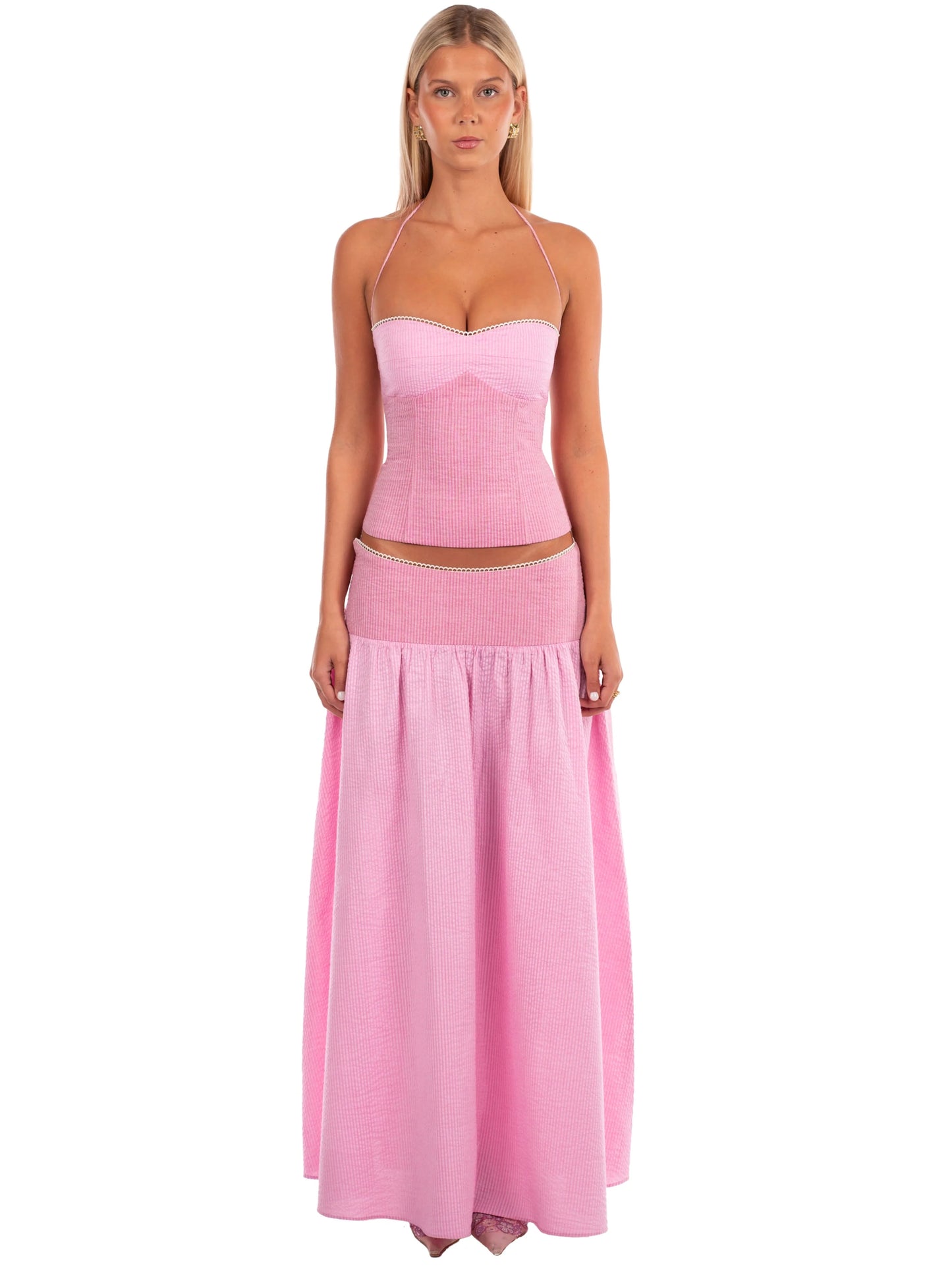 Blossom Flare Maxi Skirt